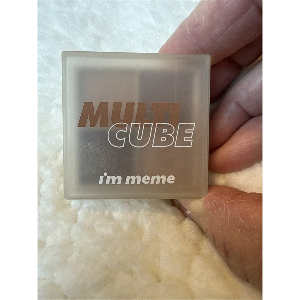 I'M MEME Multi Cube Eyeshadow & Cheek Deep‎ Chocolate Mousse Korean Skincare NEW